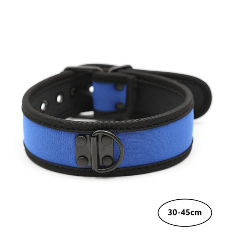 Puppy Collar Choker S/L Blue