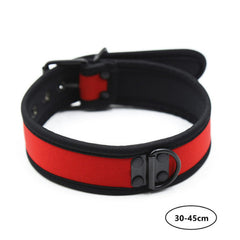 Puppy Collar Choker S/L Red