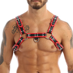 Chest Harness PU Leder