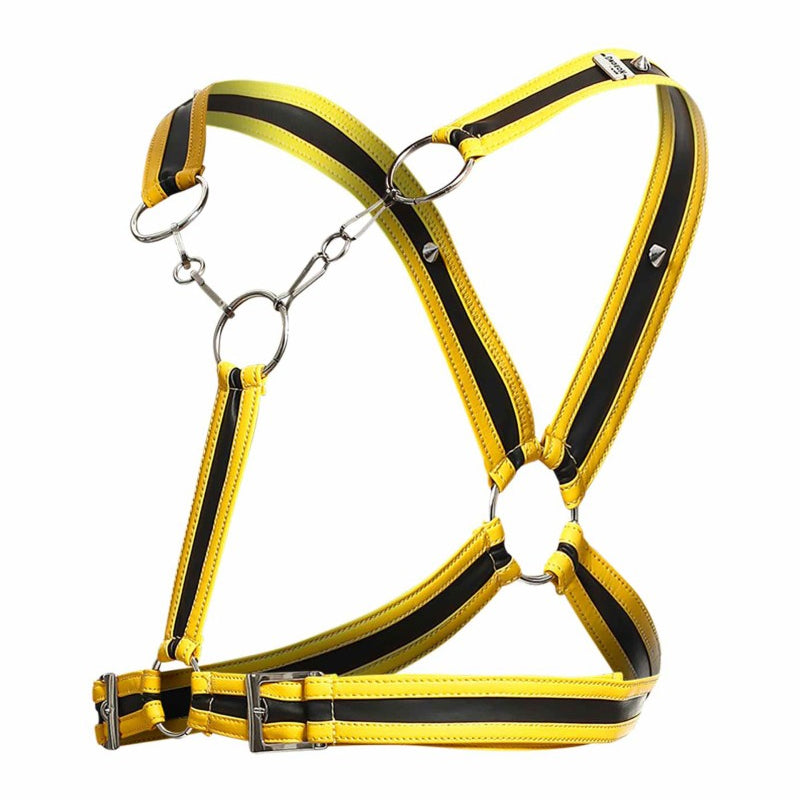 DNGEON Cross Chain Harness Yellow