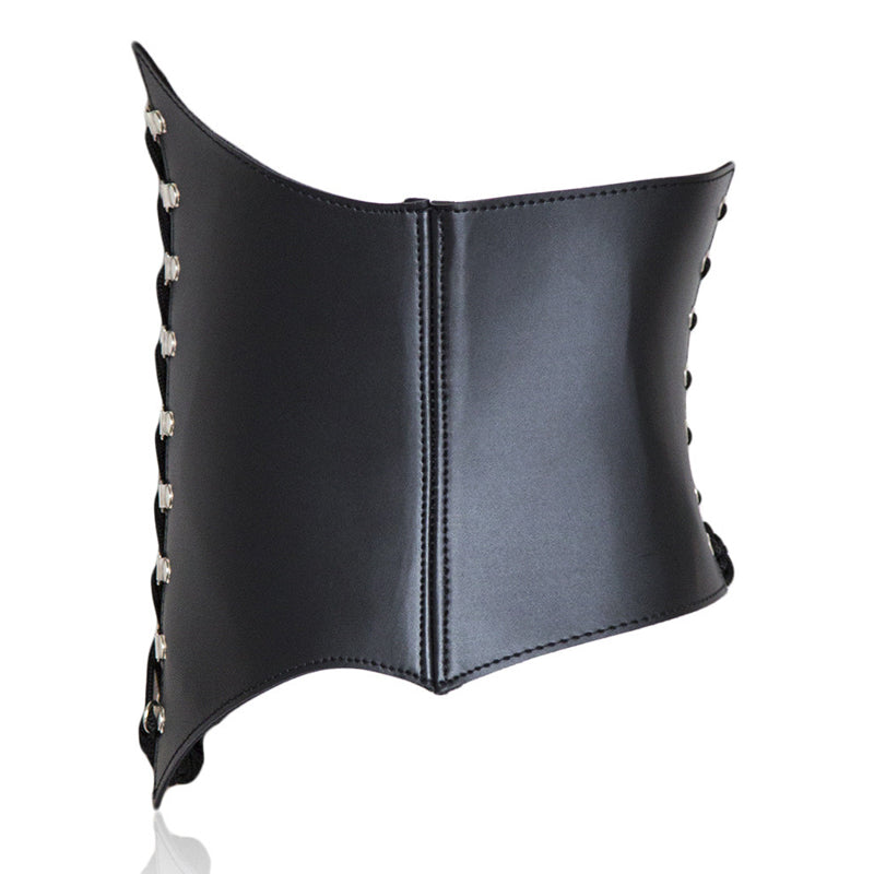 BDSM PU Leather Corset