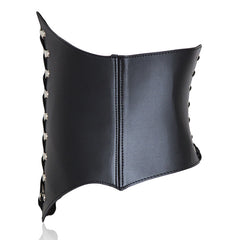 BDSM PU Leather Corset