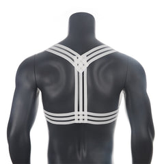 Party Club Harness White-Black