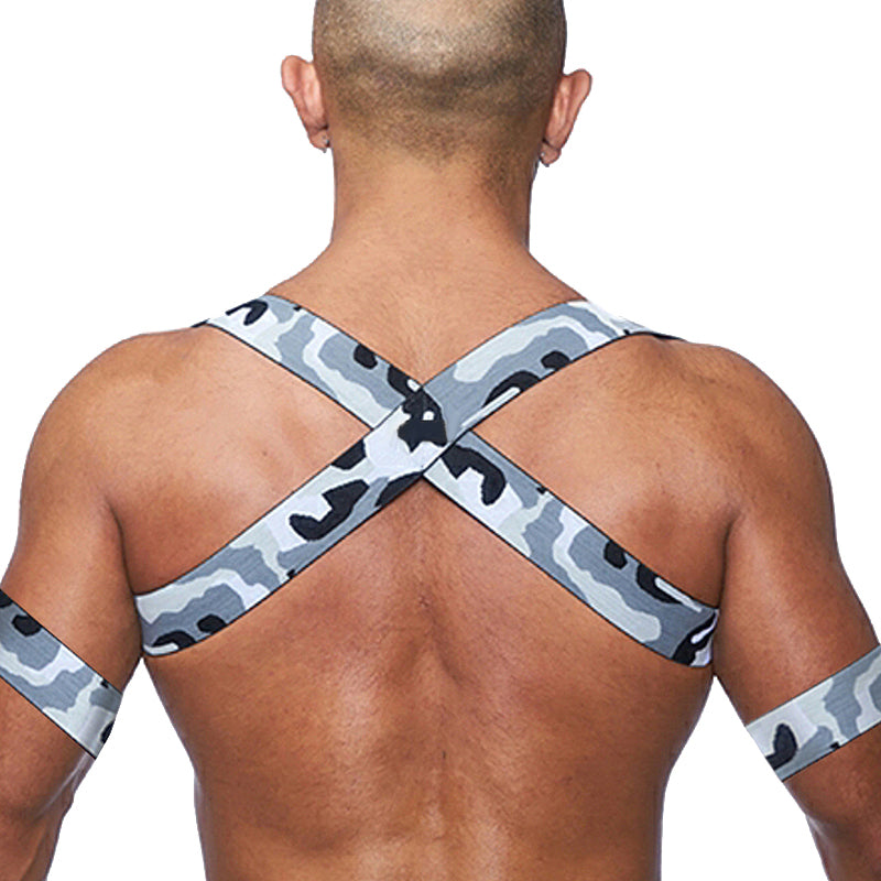 X-Back Classic Army / Military Party Harness Camo Grey