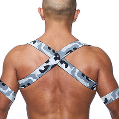 X-Back Classic Army / Military Party Harness Camo Grey