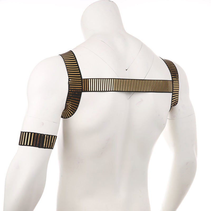 Club Harness Black-Gold