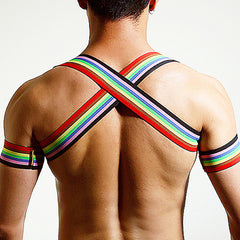 PRIDE Party Harness Rainbow