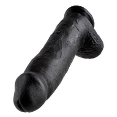 Pipedream King Cock 12" Cock with Balls Black (31 cm)