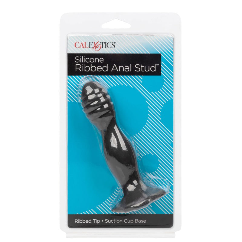 CalExotics Ribbed Anal Stud (13 cm)