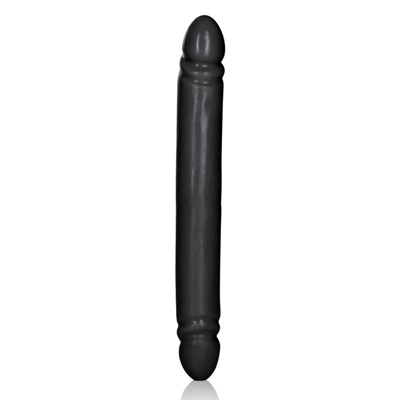 CalExotics Smooth Double Dong Black 12" (31 cm)