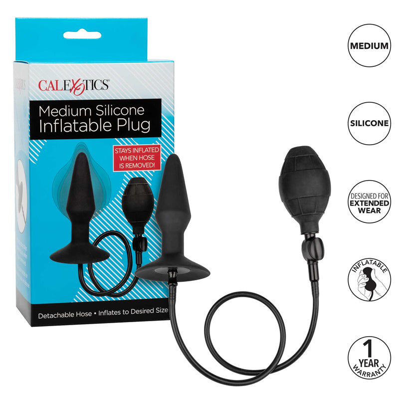 Plug anal inflable mediano CalExotics