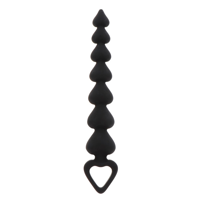 ToyJoy Anal Play Black Heart Beads