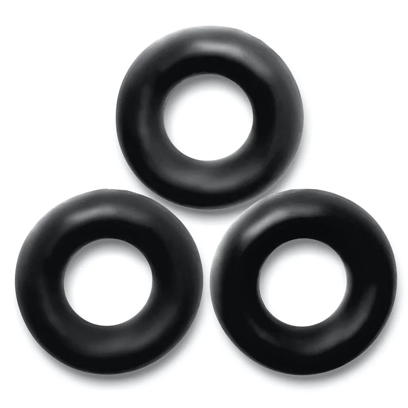 Oxballs FAT WILLY 3-pack Cockrings - Black