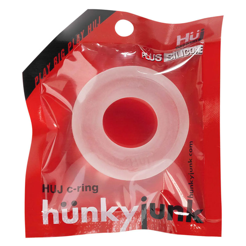 Hünkyjunk Huj Cockring Single - Ice