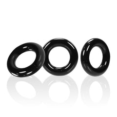 Oxballs WILLY RINGS 3-pack Cockrings - Black