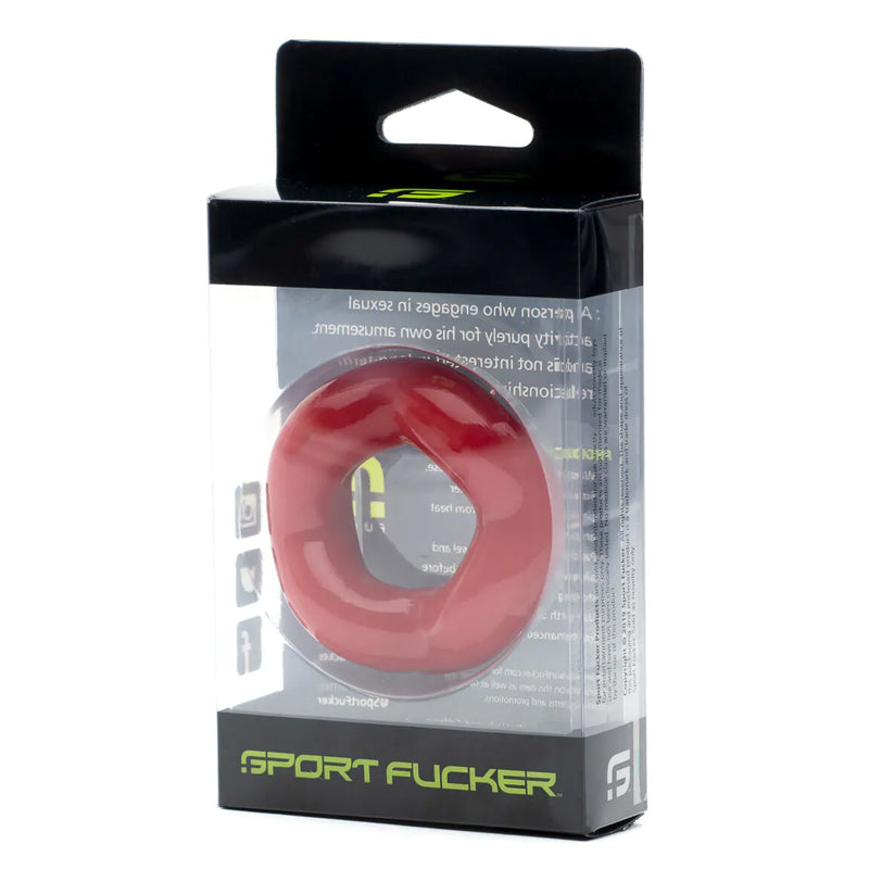 Sport Fucker-Anillo para el pene Revolution - rojo