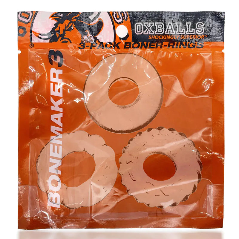 Oxballs BONEMAKER 3-PACK Penisring Kit - Klar