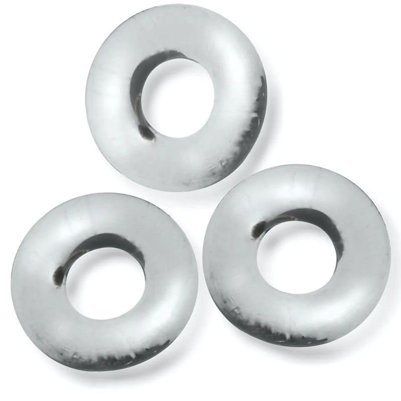 Oxballs FAT WILLY 3-pack Cockrings - Clear