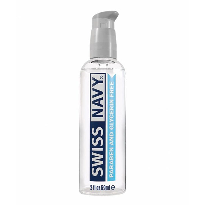 Lubricante Swiss Navy sin parabenos ni glicerina