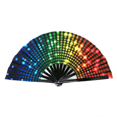 Pride and Party Hand Fan Disco 1