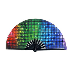 Pride and Party Hand Fan Disco 2